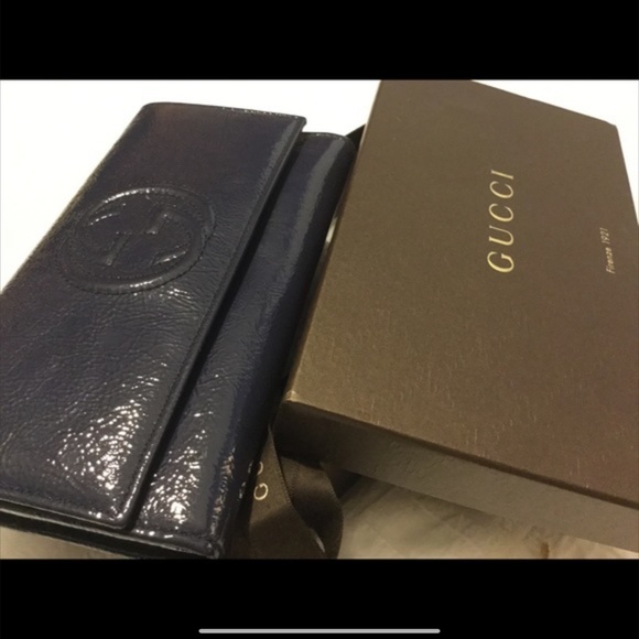 GUCCI SOHO UNIFORM CONTINENTAL WALLET - Picture 2 of 4